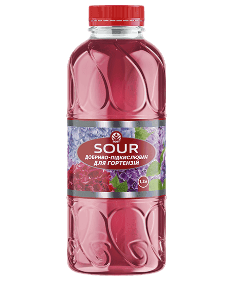 Мінеральне добриво Rost Sour підкислювач для гортензій 1,2 л - Фото 1 Мінеральне добриво Rost Sour підкислювач для гортензій 1,2 л - зображення 1