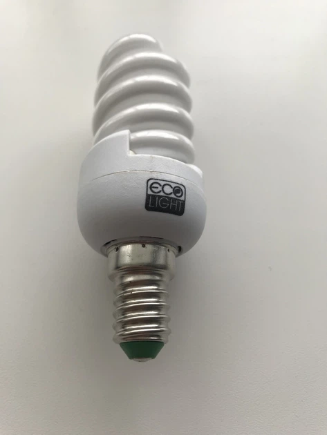 Энергосберегающая лампа ECO LIGHT 9W 9Вт E14 4000К белый нейтральный дневной свет art.00128 (комплект 10шт) - изображение 7