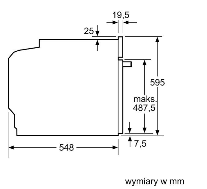 Piekarnik elektryczny Bosch Serie 4 HBA553BA0 - obraz 6