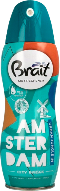 Освежитель воздуха Brait Amsterdam 300 мл (5908241724653) – купить ...