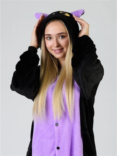 Кігурумі піжама жіноча кішка Спукі Spooky cat Saimeiqi для дорослих розмір XL (178-190 см) - зображення 4