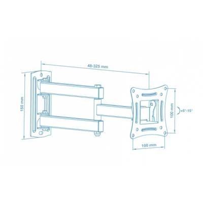Аксессуары Кронштейны lcd, led Walfix r-283b - изображение 2
