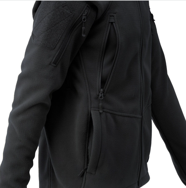 Флісова куртка Helikon-Tex Patriot MK2 Black M - зображення 7