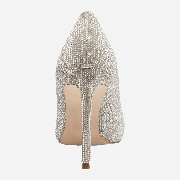 Czółenka damskie na obcasie Steve Madden Vala-R Heel SM11000751-968 38 23.8 cm Srebrne (8719484783621) - obraz 4