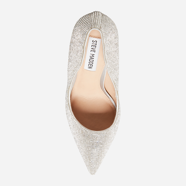 Czółenka damskie na obcasie Steve Madden Vala-R Heel SM11000751-968 41 26.2 cm Srebrne (8719484783652) - obraz 5