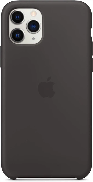 Чохол силіконовий протиударний Silicone Case Original для Apple Iphone 11 Pro (5.8) Midnight Black - Фото 7 Чохол силіконовий протиударний Silicone Case Original для Apple Iphone 11 Pro (5.8) Midnight Black - зображення 7