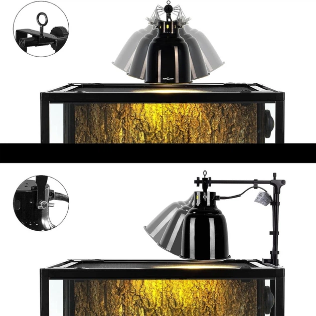 Светильник глубокий рефлекторный Repti-Zoo Multi Deep Dome 100W (RL15D) - Фото 7 Светильник глубокий рефлекторный Repti-Zoo Multi Deep Dome 100W (RL15D) - изображение 7