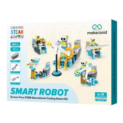Конструктор Makerzoid Smart Robot Standard (mkz-pf-sd) - Фото 1 Конструктор Makerzoid Smart Robot Standard (mkz-pf-sd) - зображення 1