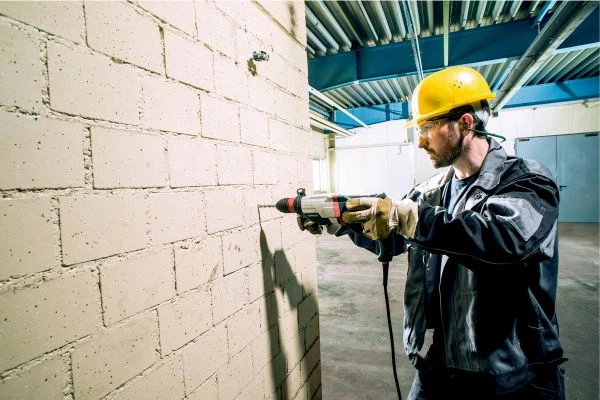Перфоратор Metabo KHE 2860 Quick, 880 Вт, 3 режима, пластик.кофр, сменный патрон 600878500 - Фото 2 Перфоратор Metabo KHE 2860 Quick, 880 Вт, 3 режима, пластик.кофр, сменный патрон 600878500 - изображение 2