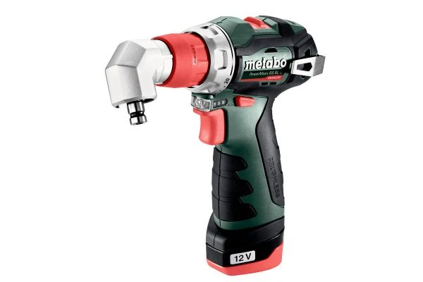 Шурповерт-дрель Metabo powermaxx bs bl q, аккумуляторный, Li-Power, 2*12 в, 2 Ач, 0-400/0-1500 об/мин, патрон 1-10мм, 20/38 Нм, кейс, 0.7кг 601749500 - изображение 2