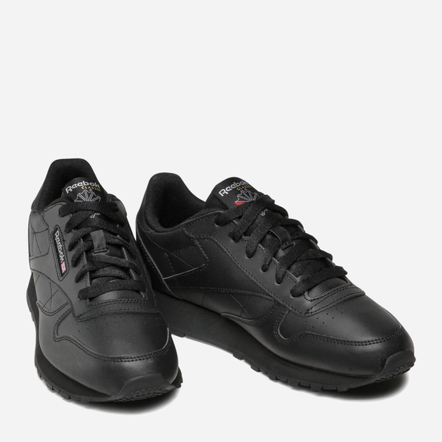 Buty sportowe dziecięce dla dziewczynki Reebok Cl Lthr GZ6094 37 (5.5US) 24.5 cm Czarne (4065422063640) - obraz 2