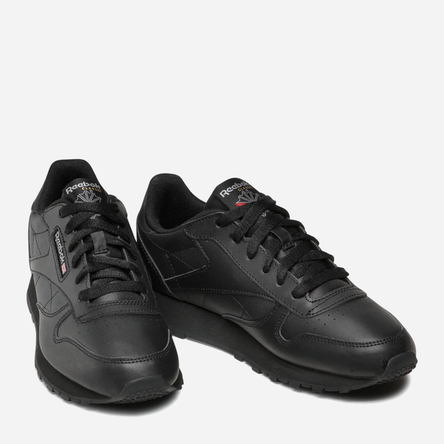 Підліткові кросівки для дівчинки Reebok Cl Lthr GZ6094 37 (5.5US) 24.5 см Чорні (4065422063640) - зображення 2