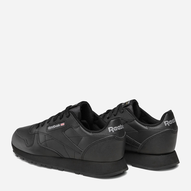 Buty sportowe młodzieżowe dla dziewczynki Reebok Cl Lthr GZ6094 36 (4.5US) 23.5 cm Czarne (4065422063657) - obraz 3
