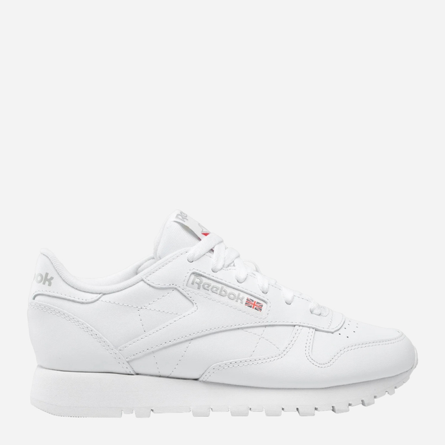 Buty sportowe damskie skórzane na platformie do kostki Reebok Classic Leather 100008496 40 (9US) 26 cm Białe (4065418342698) - obraz 1