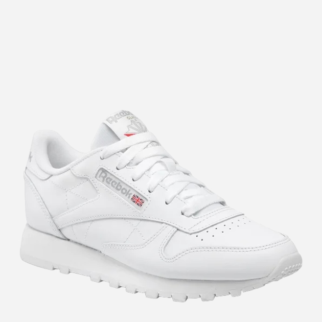 Buty sportowe damskie skórzane na platformie do kostki Reebok Classic Leather 100008496 42 (10.5US) 27.5 cm Białe (4065418342711) - obraz 2