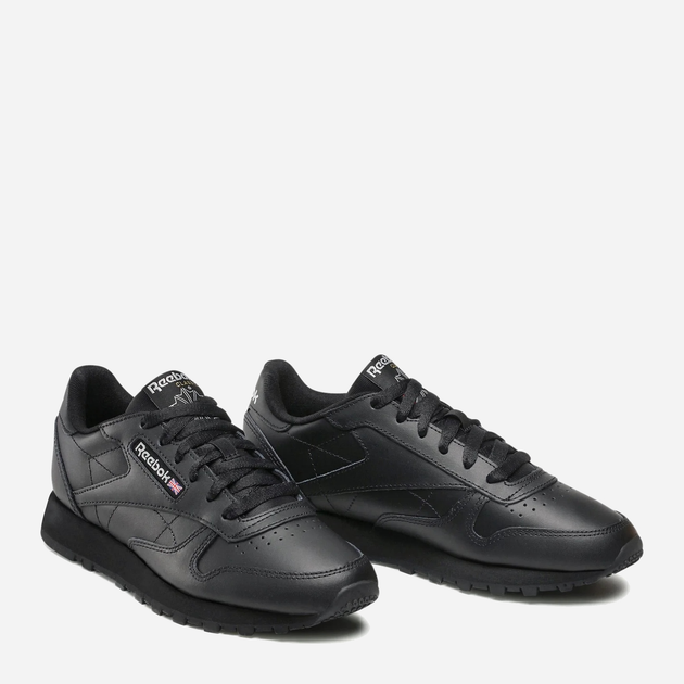 Buty sportowe damskie Reebok Classic Leather 100008497 37 (6.5US) 23.5 cm Czarne (4065418342841) - obraz 3