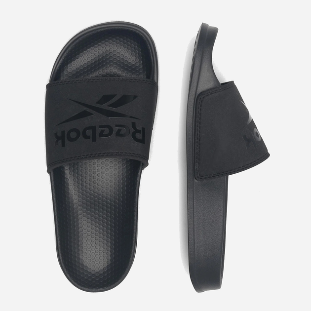 Klapki damskie Reebok Fulgere Slide CN6466 41 (10US) 27 cm Czarne (4060516174141) - obraz 3