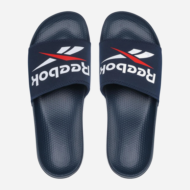Klapki męskie Reebok Fulgere Slide FZ0946 47 (13US) 31 cm Granatowe (4064037700773) - obraz 4