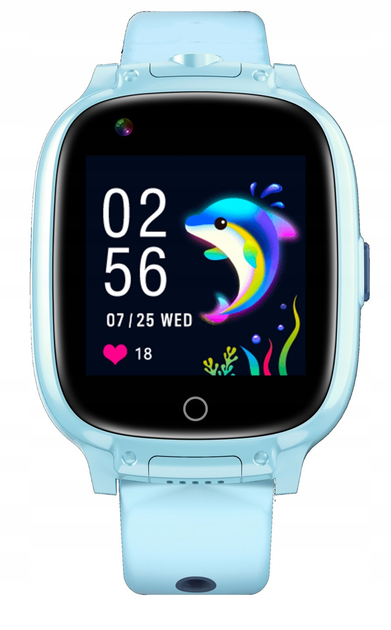 Дитячий смарт-годинник Garett Kids Twin 4G Blue (TWIN_4G_NIEB) - зображення 7