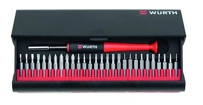 Набір біт з викруткою WURTH для точної механіки 29 шт ZEBRA (06134895) - Фото 1 Набір біт з викруткою WURTH для точної механіки 29 шт ZEBRA (06134895) - зображення 1
