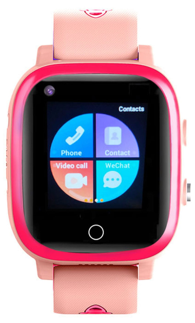 Дитячий смарт-годинник Garett Kids Sun Pro 4G Pink (5904238483602) - зображення 1