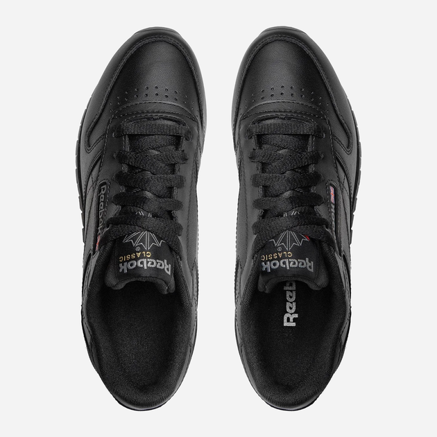 Buty sportowe młodzieżowe dla dziewczynki Reebok Classic Leather 50149 36 (4.5US) 23.5 cm Czarne (664712424259) - obraz 4