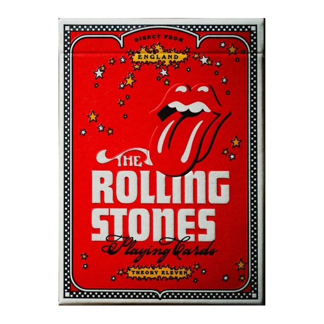 Покерні карти The Rolling Stones by theory11 - Фото 1 Покерні карти The Rolling Stones by theory11 - зображення 1