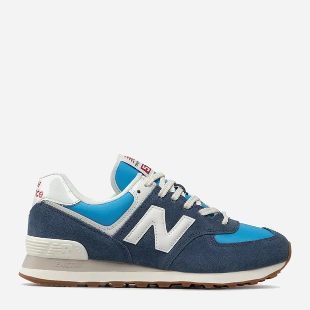 Buty sportowe męskie na platformie do kostki New Balance U574RA2 45 (11US) 29 cm Granatowe (196307517911) - obraz 1