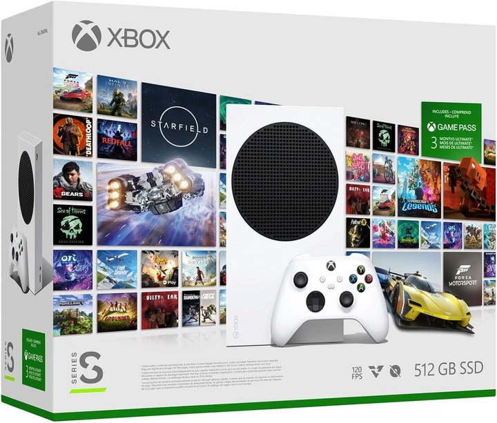 Ігрова приставка Microsoft Xbox Series S 512 GB Starter Bundle (+