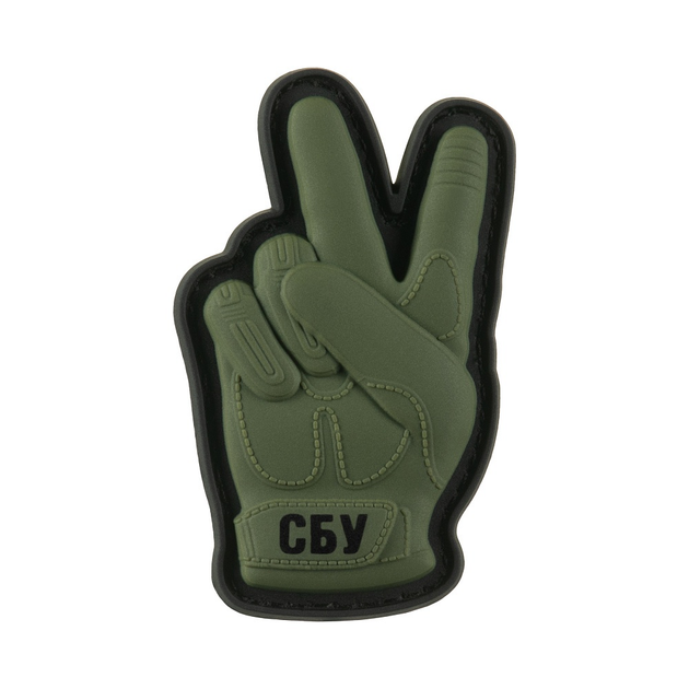 Нашивка Victory збу pvc Olive - зображення 1