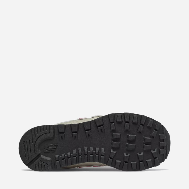 Buty sportowe dziecięce dla dziewczynki New Balance 574 PC574ME2 31 Szare z różowym (195173142302) - obraz 4