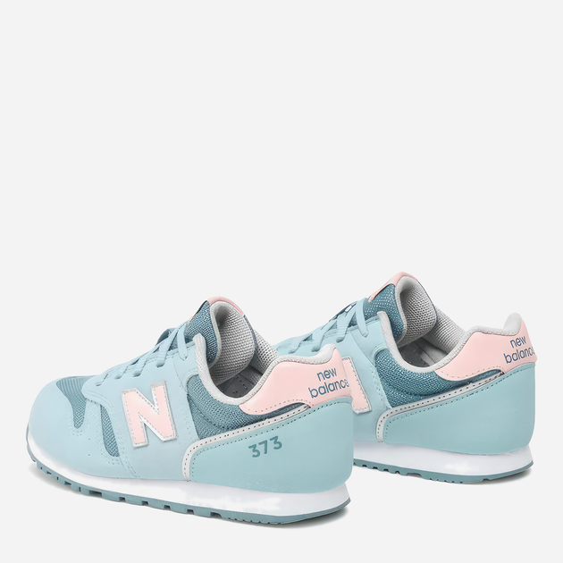 Buty sportowe dziecięce dla dziewczynki New Balance 373 YC373JP2 38 Turkusowe (196307150668) - obraz 5