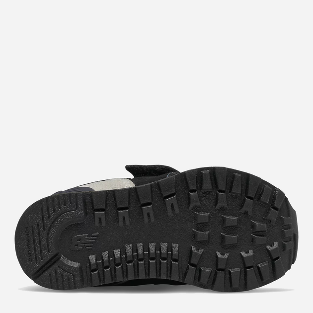 Buty sportowe chłopięce na rzepy New Balance 574 IV574BD1 25.5 Czarne z ciemnozielonym (195481365134) - obraz 5