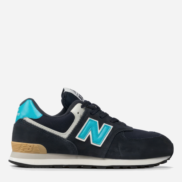 Buty sportowe chłopięce New Balance 574 PC574MS2 31 Ciemnoszare (195173141800) - obraz 1