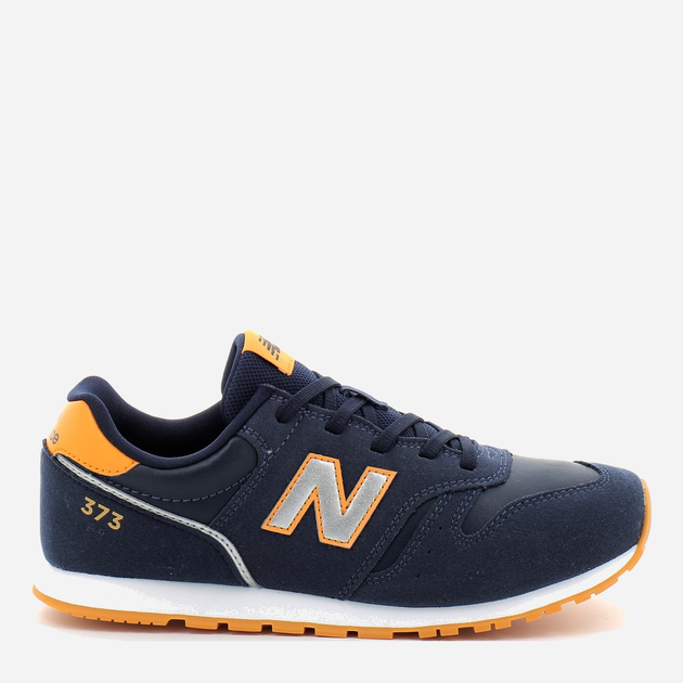 Підліткові кросівки для хлопчика New Balance 373 YC373XE2 38.5 Темно-сині (196307027908) - зображення 1