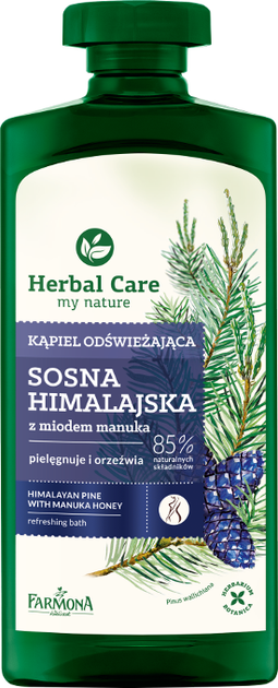 Гель-масло для душу Farmona Herbal Care Сосна і мед 500 мл (5900117004265) - зображення 1