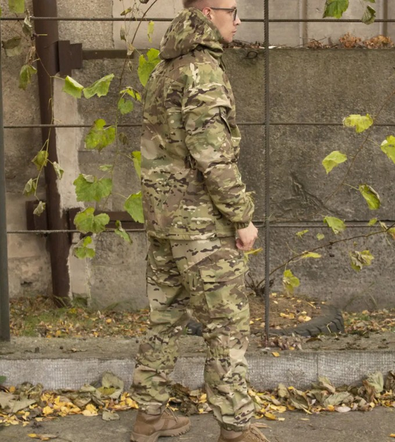 Зимний костюм Горка 5 на флисе военный XXXL мультикам - изображение 2