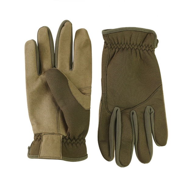 Рукавички тактичні Kombat UK Delta Fast Gloves Coyote M (1000-kb-dfg-coy-m) - зображення 2