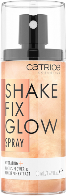 Woda kosmetyczna Catrice Shake Fix Glow Spray 50 ml (4059729277060) - obraz 1