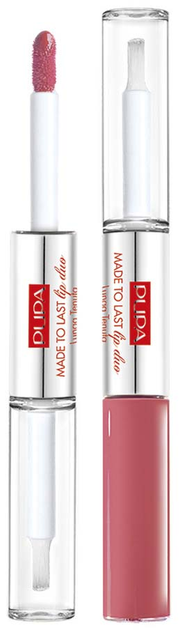 Помада та блиск для губ Pupa Milano Made To Last Lip Duo рідка 008 2х4 мл (8011607255689) - зображення 1