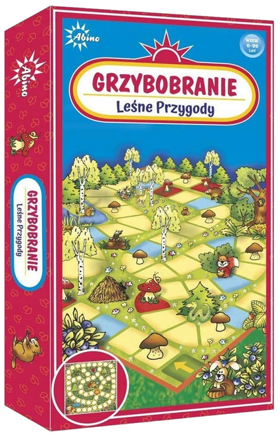 Gra planszowa Abino Grzybobranie - Leśne przygody (5907438272830) - obraz 1