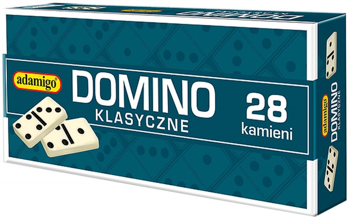 Gra planszowa Adamigo Domino Klasyczne (5902410003952) - obraz 1