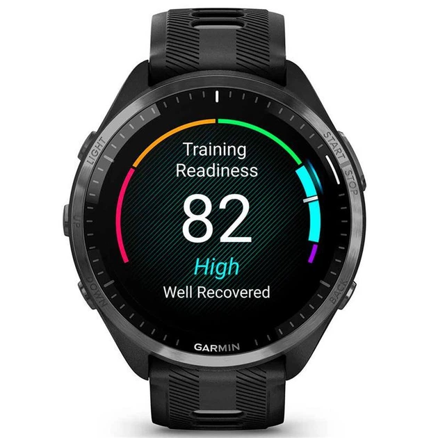 Смарт-часы Garmin Forerunner 965 Carbon Gray DLC Titanium Bezel with Black Case and Black/Powder Gray - изображение 8