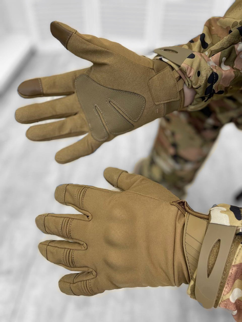 Тактичні зимові рукавички Tactical Gloves Coyote XXL - изображение 1