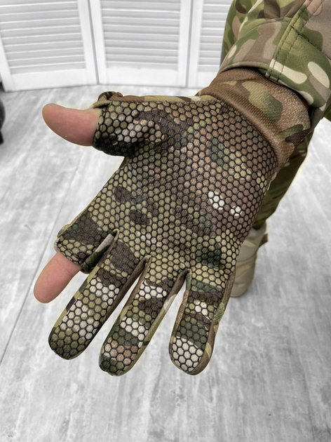 Тактичні рукавички Tactical Gloves Elite Multicam S - изображение 2