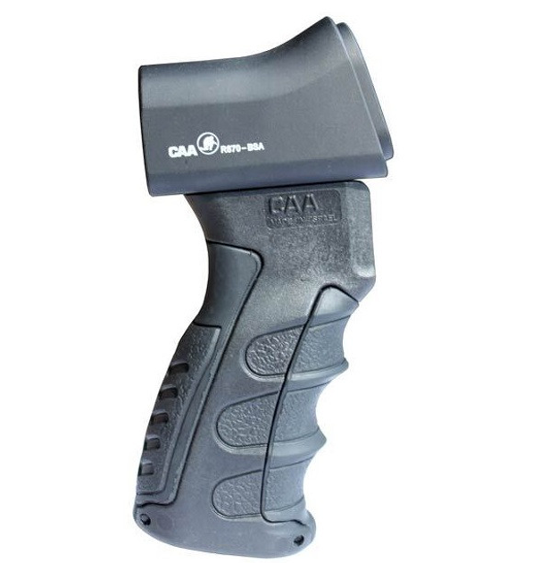 Рукоятка пистолетная САА для Rem 870, с адаптером для приклада черная - изображение 1
