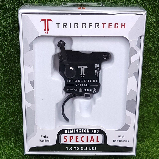 УСМ Регулируемый одноступенчатый TriggerTech Special Pro Curved для Remington 700 - изображение 1