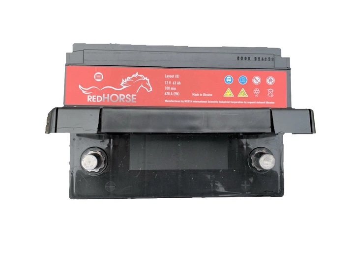 Автомобильный аккумулятор Red Horse 63 Ah/12V 620A (0) EFB Start/Stop - изображение 4