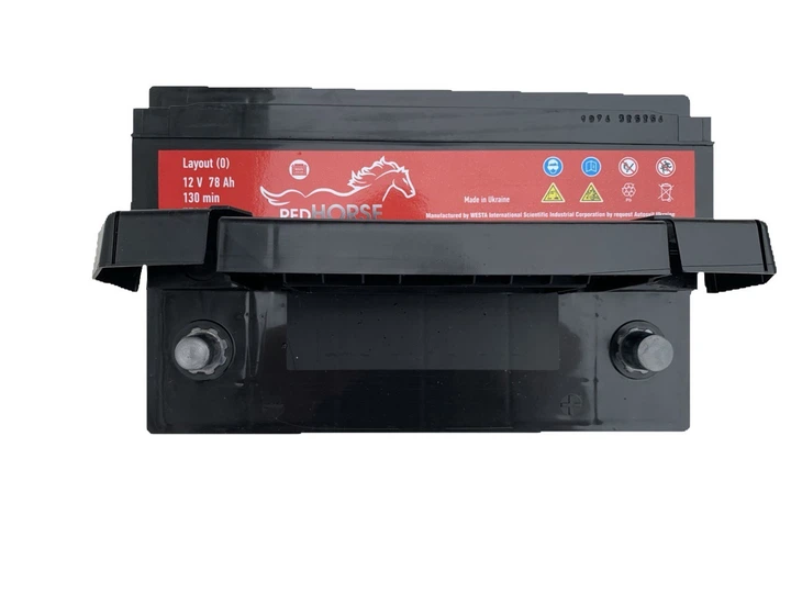 Автомобильный аккумулятор Red Horse 78 Ah/12V 750A (0) EFB Start/Stop - изображение 4