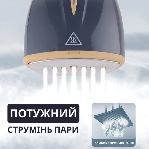 Отпариватель ручной для одежды SOKANY SK-GT-3065 парогенератор вертикальный складной 1300 Вт - изображение 7